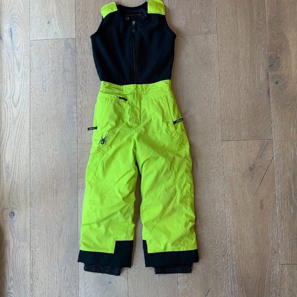 Spyder, Boys, Green Snow Suit, Size 6